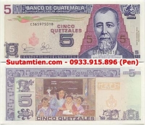 Guatemala 5 Quetzales 2003