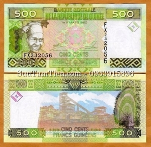 Guinea, 500 Francs, 2006