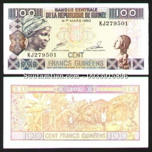 Guinea 100 Francs 2006