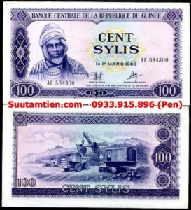 Guinea 100 Sylis 1960