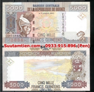 Guinea 5000 Francs 2006
