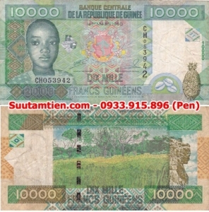 Guinea 10000 Francs 2008