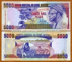 Guinea Bissau 5000 Pesos 1993