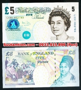 Anh - Great Britain 5 pounds 2004