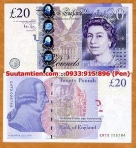 Anh - Great Britain 20 pounds 2004