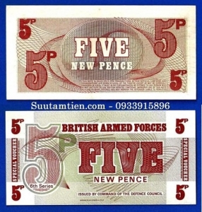Quân Đội Anh - British Military 5 Pence