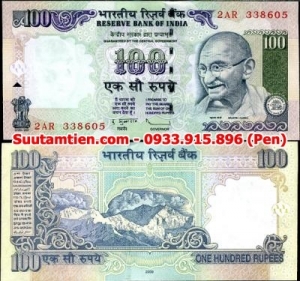 Ấn Độ - India 100 rupee 2009