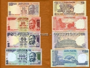 India, 10;20;50;100 Rupees, 2012