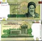 Iran-100000-Rial-2010-UNC