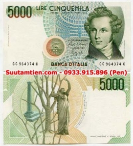 Ý - Italy 5000 Lire 1985