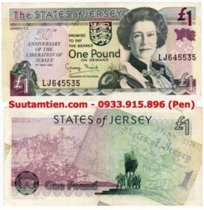Jersey 1 pound 1995 Tiền kỷ niệm