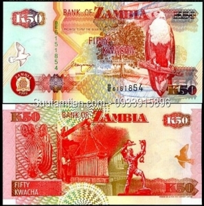 Zambia 50000 Kawacha 2010