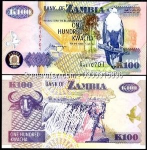 Zambia 100 Kwacha 1992