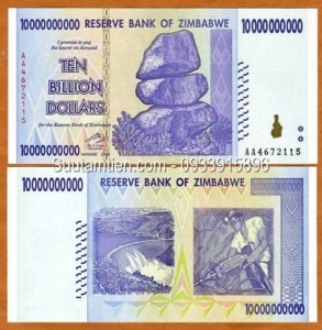 Zimbabwe 10 tỷ Dollar 2008