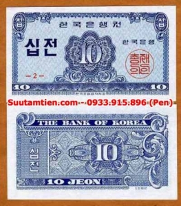 Hàn Quốc - Korea South 10 Jeon 1962
