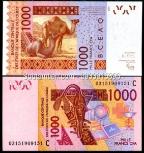 West African States 1000 Francs 2003