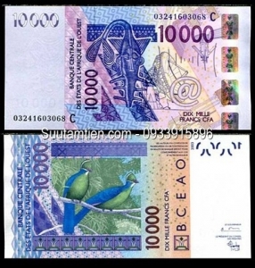 West African States 10000 Francs 2003