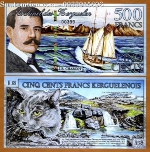 Kerguelen Island 500 Francs 2010 polymer