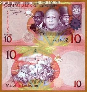 Lesotho 10 Maloti 2011