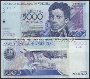 Venezuela 5000 Bolivares 2002