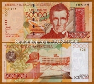 Venezuela 50000 Bolivares 2002