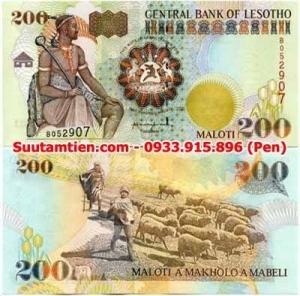 Lesotho 200 MALOTI 2001