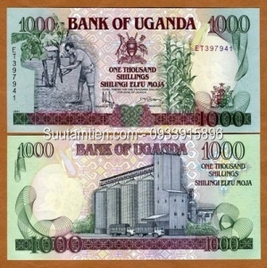 Uganda 1000 shilling 1991