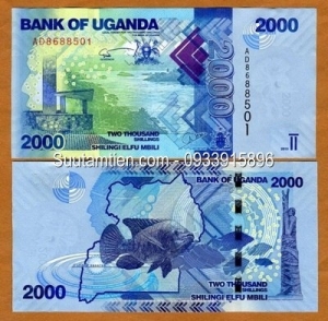 Uganda 2000 shillings 2010