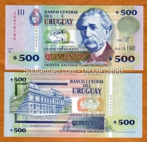 Uruguay 500 Pesos 2006