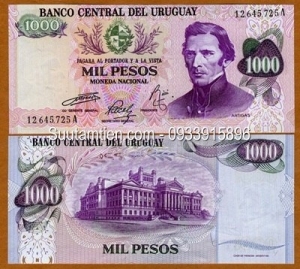 Uruguay 1000 pesos 1974