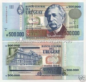 Uruguay 500000 Pesos 1992