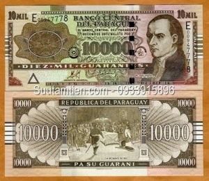 Paraguay 10000 Guaranies 2003 UNC