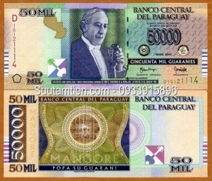 Paraguay 50000 Guaranies 2007