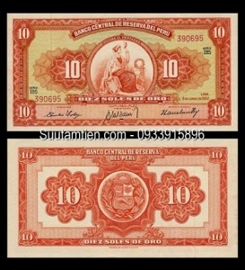 Peru 10 soles 1962