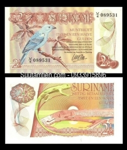Surinam 2 1/2 gulden 1985