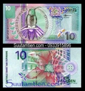 Surinam 10 gulden 2000