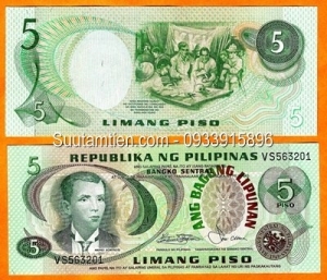 Philippines 5 pesos 1978