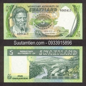 Swaziland 5 Lilangeni 1974