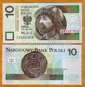 Ba Lan - Poland 10 Zlotych 1994
