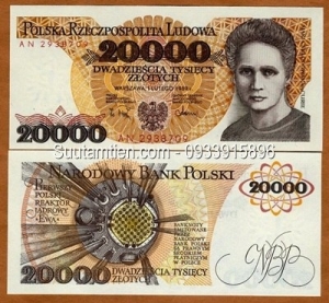 Poland 20000 Zlotych 1989