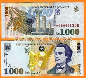 Romania 1000 Lei 1998