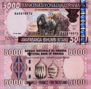 Rwanda - 5.000 Francs - 2004