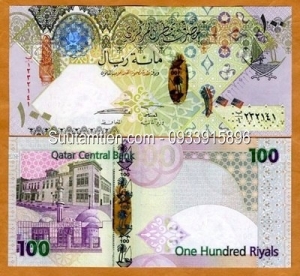 Qatar 100 riyals 2007 hybrid
