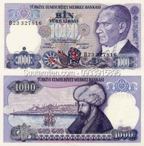 Thổ Nhĩ Kỳ 1.000 Lira (1984-1997)
