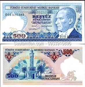 Thổ Nhĩ Kỳ 500 Lira (1984-1997)