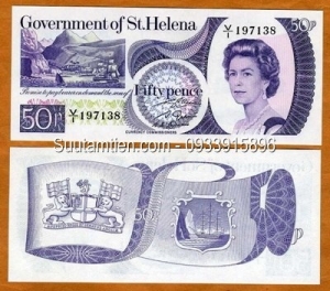 St. Helena 50 pence 1979