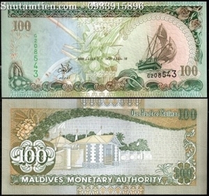 Maldives 100 Rufiyaa 2000