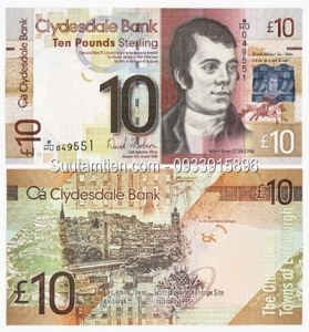 Scotland - Clydesdale Bank - 10 pounds - 2009