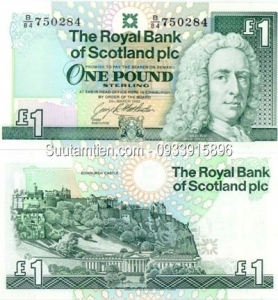 Scotland 1 Pound Royal Bank 1992