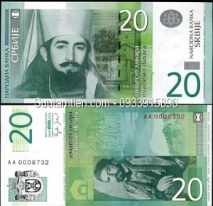 Serbia 20 Dinara 2006